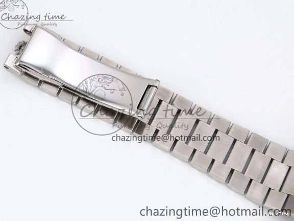 MiroTime 0226 GoodFit DayDate 40 SS JDF 904L Steel Silver Crystal Dial on President Bracelet VR3255 V3 (Gain Weight) 1431